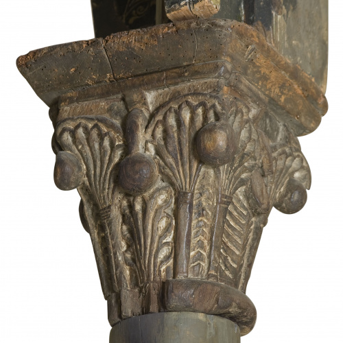 image for: Anònim - Capitell i cimaci de baldaquí - Finals del segle XII – primer terç del segle XIII