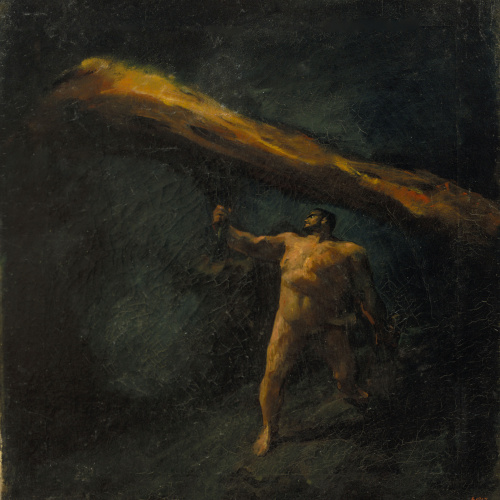 image for: Aleix Clapés - Hèrcules buscant les Hespèrides - Cap a 1890