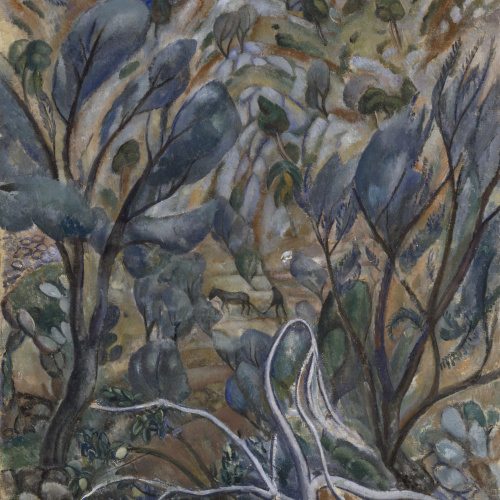 image for: Joaquim Sunyer - Paisatge de Mallorca - Fornalutx (Mallorca),1916