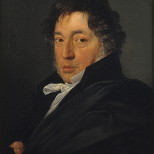 image for: Antonio Mercar - Retrat del pintor Zacarías González Velázquez - Cap a 1828