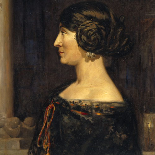 image for: Alexandre de Riquer - Retrat de l&#039;escriptora Margarida Laborde (Andrée Bearn-Hein) - 1911