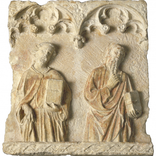 image for: Mestre de Sant Mateu - Dos apòstols - Darrer terç del segle XIV