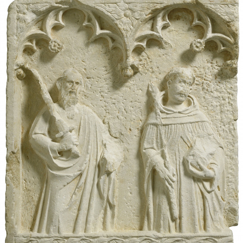 image for: Mestre de Sant Mateu - Sant Pau i sant Domènec - Darrer terç del segle XIV
