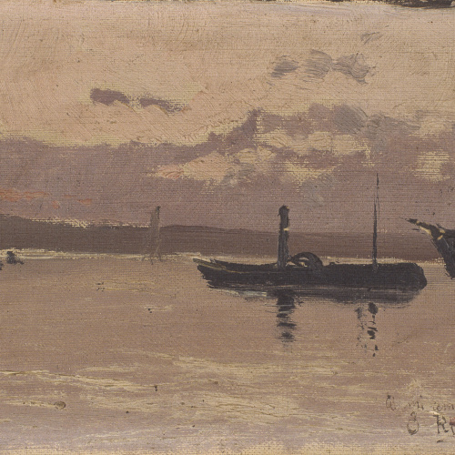 image for: Santiago Rusiñol - Nota de port - 1888-1890