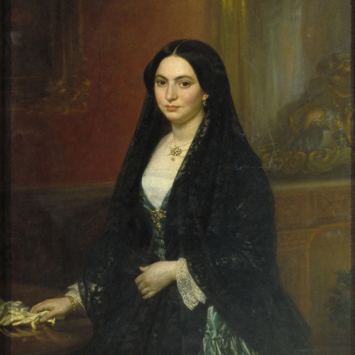 image for: Joaquim Espalter - Retrat de la senyora Espalter - 1852