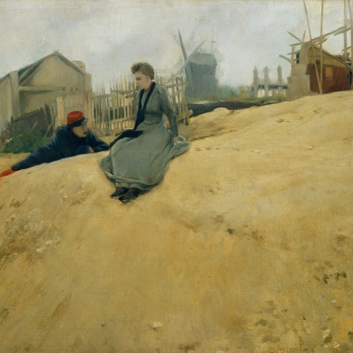 image for: Santiago Rusiñol - En campanya - París, 1891