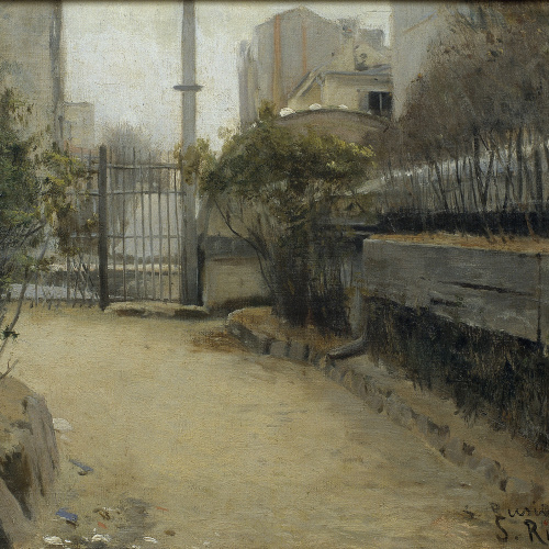 image for: Santiago Rusiñol - Jardí de Montmartre - 1890-1891