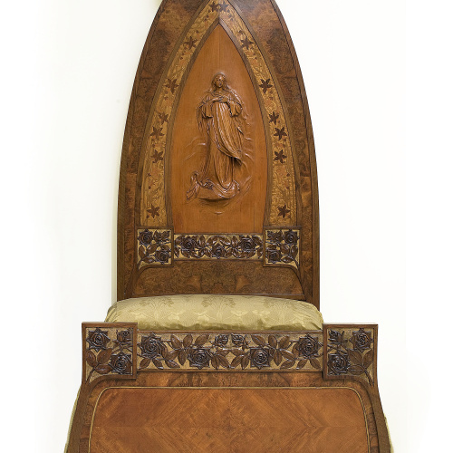 image for: Gaspar Homar - Llit amb capçal amb la Immaculada Concepció - Cap a 1900-1904