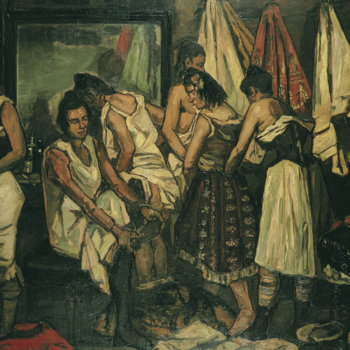 image for: José Gutiérrez Solana - Les coristes - Madrid, cap a 1925