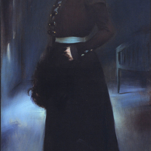 image for: Ramon Casas - Retrat d&#039;Isabel Llorach - 1901