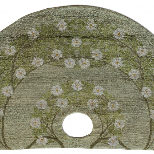image for: Gaspar Homar - Catifa semicircular amb motius florals - 1907