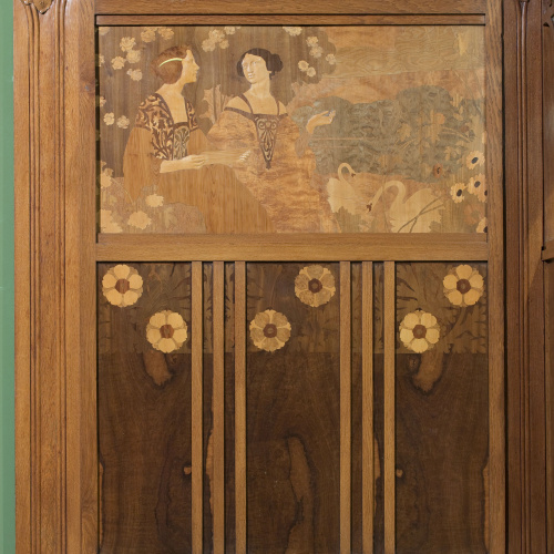 image for: Gaspar Homar - Armari amb plafó de marqueteria - Cap a 1905 [4]