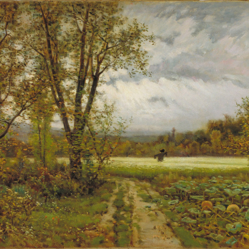 image for: Joaquim Vayreda - L&#039;espantaocells - Cap a 1883-1885