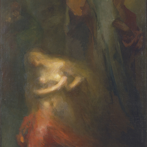 image for: Aleix Clapés - Crist i Maria Magdalena - Cap a 1890-1918