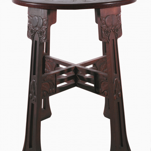 image for: Gaspar Homar - Taula auxiliar rodona - 1906