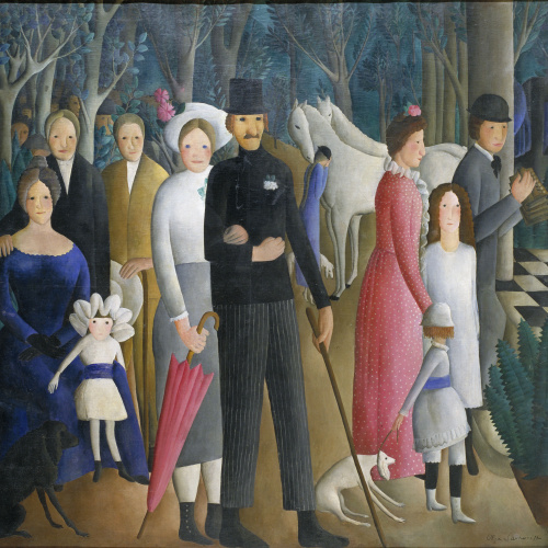 image for: Olga Sacharoff - Un casament - 1919-1923