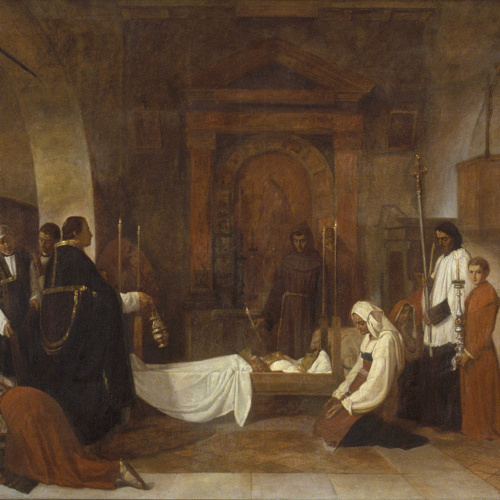 image for: Benet Mercadé - L&#039;església de Cervara (Estats Pontificis) - 1864