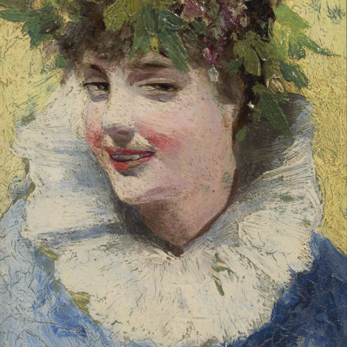 image for: Alexandre de Riquer - Bust femení - Cap a 1890-1897