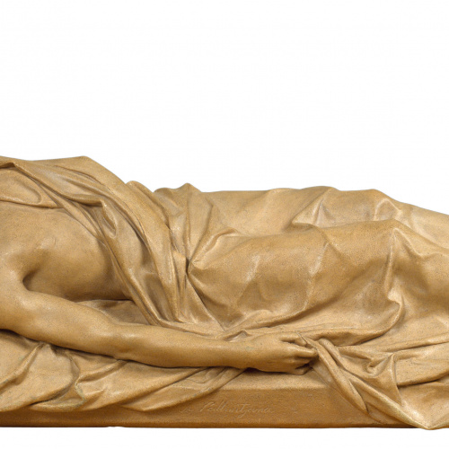 image for: Agapit Vallmitjana Barbany - Crist jacent - 1869
