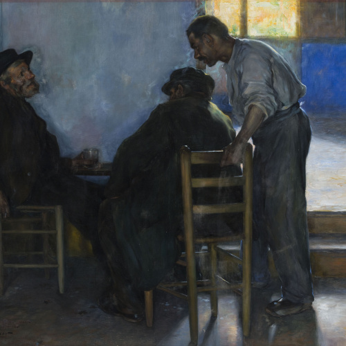 image for: Lluís Graner - Interior de taverna - Cap a 1900-1928
