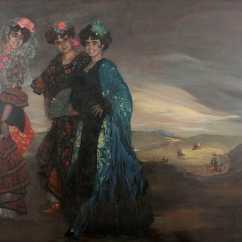 image for: Ignacio Zuloaga - Les meves cosines - 1903