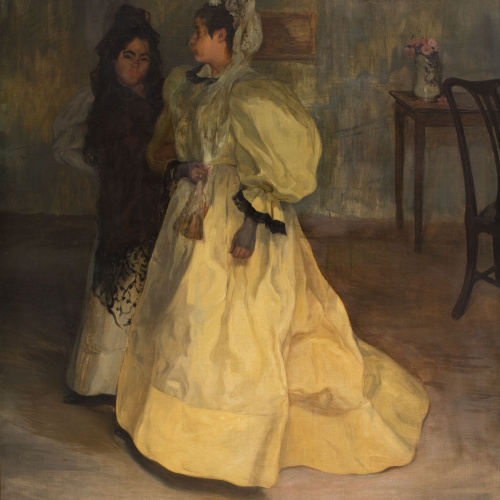 image for: Ignacio Zuloaga - Amigues - 1896