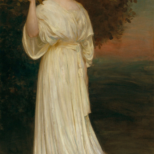 image for: Ramon Casas - Retrat de la senyora Baladia - Cap a 1907