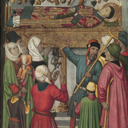 image for: Jaume Huguet - Miracles pòstums de sant Vicenç - Cap a 1455-1460