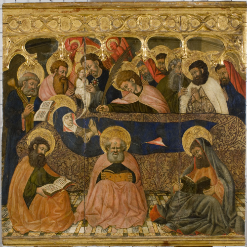 image for: Segon Mestre d’Estopanyà - Dormició de la Mare de Déu - Cap a 1450