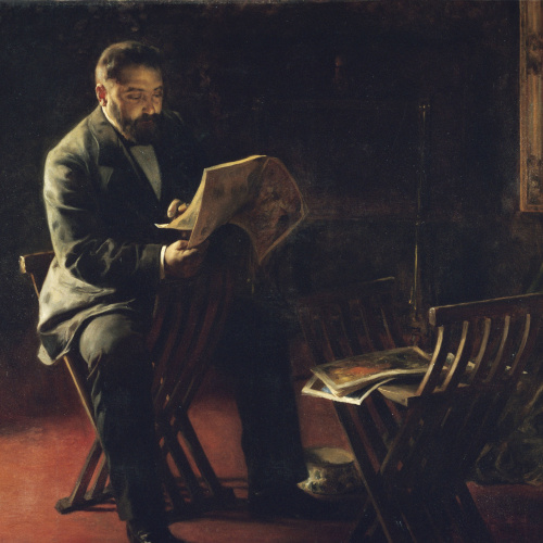 image for: Lluís Graner - Retrat de Joaquim Cabot i Rovira - Cap a 1899