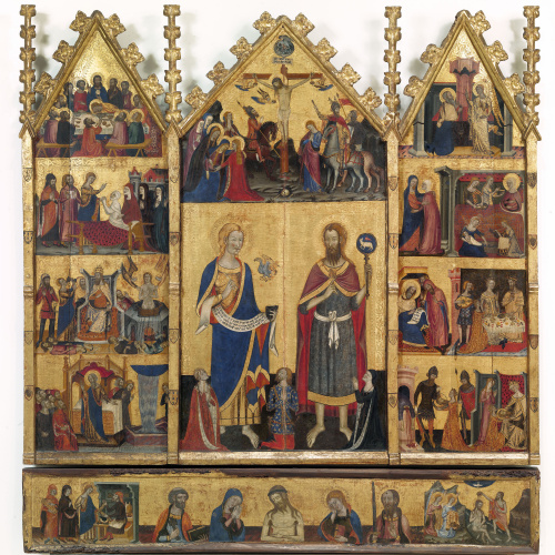 image for: Mestre de Santa Coloma de Queralt - Retaule dels sants Joans - Cap a 1356
