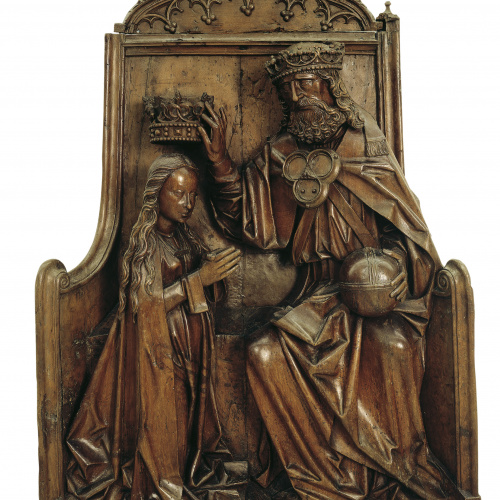 image for: Anònim. Escola centreeuropea - Coronació de la Mare de Déu - Finals del segle XV