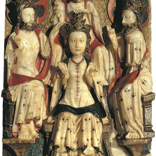 image for: Anònim. Anglaterra. Londres o York - Coronació de la Mare de Déu - Entre 1420-1460