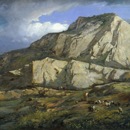 image for: Francesc Torrescassana - Paisatge - 1864