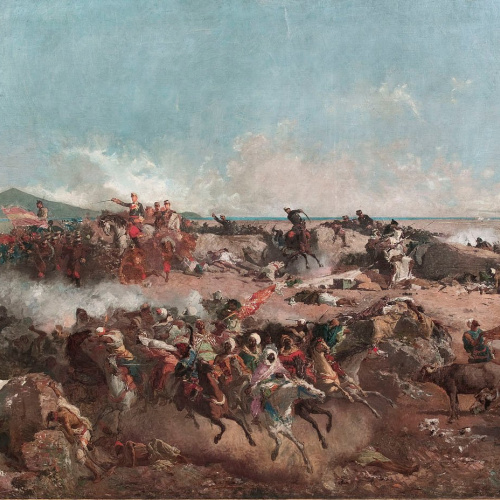 image for: Marià Fortuny - La batalla de Tetuan - Roma, 1863-1865