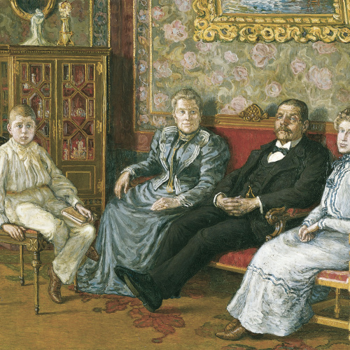 image for: Marià Pidelaserra - La família Deu - Barcelona, 1902