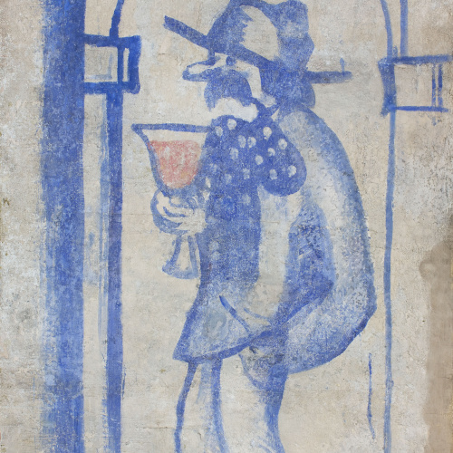 image for: Xavier Nogués - Fragment de la decoració mural del celler de les Galeries Laietanes - 1915