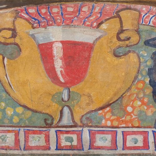 image for: Xavier Nogués - Fragment de la decoració mural del celler de les Galeries Laietanes - 1915