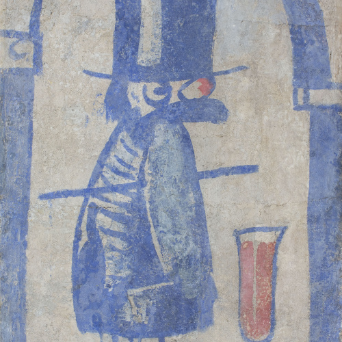 image for: Xavier Nogués - Fragment de la decoració mural del celler de les Galeries Laietanes - 1915