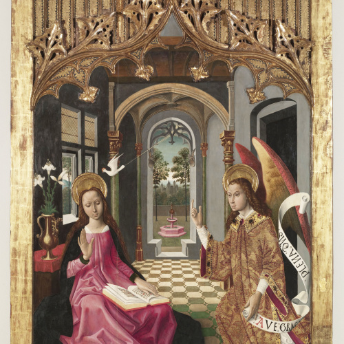 image for: Mestre de la Seu d&#039;Urgell - Anunciació - Cap a 1495