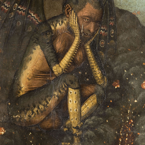image for: Bartolomé Bermejo - Davallament de Crist als Llimbs - Cap a 1474-1479 [1]