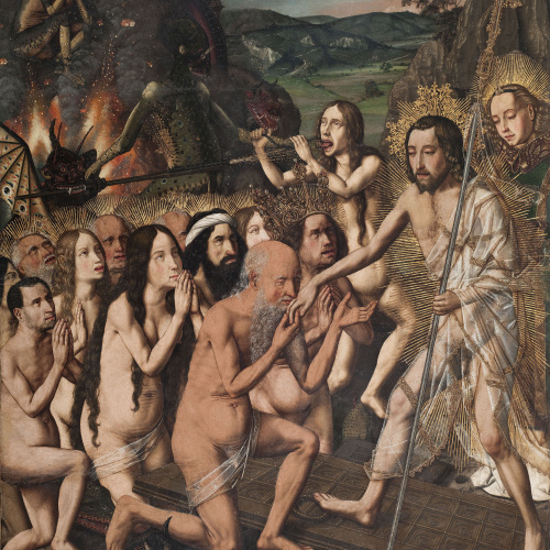 image for: Bartolomé Bermejo - Davallament de Crist als Llimbs - Cap a 1474-1479
