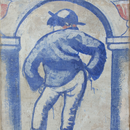 image for: Xavier Nogués - Fragment de la decoració mural del celler de les Galeries Laietanes - 1915
