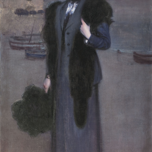 image for: Ramon Casas - Retrat de Dolors Vidal - Barcelona, 1911