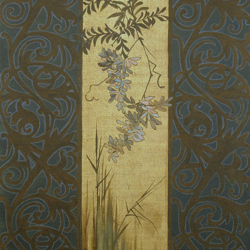image for: Alexandre de Riquer - Composició amb motius vegetals japonitzants - 1887