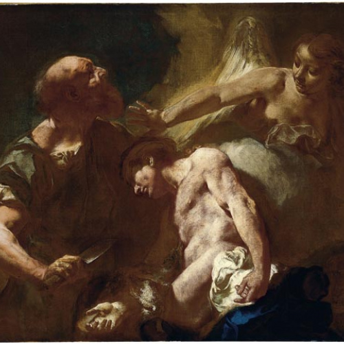 image for: Giambattista Piazzetta - Sacrifici d&#039;Isaac - 1712-1714
