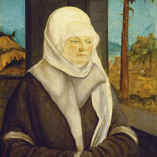 image for: Wolf Huber - Retrat d&#039;una dona de la família Reuss - Cap a 1524