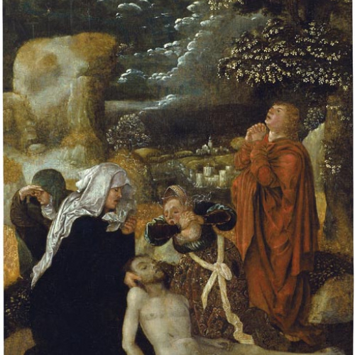 image for: Ulrich Apt (el Vell) - La Pietat - Cap a 1510