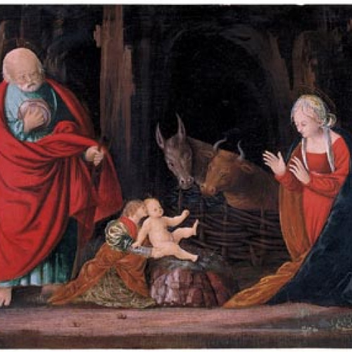 image for: Bernardino Butinone - Nativitat - 1493