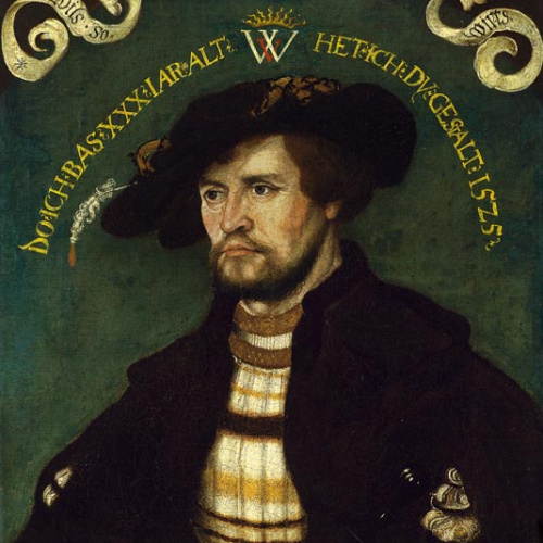 image for: Hans Wertinger - Retrat d&#039;un home de 30 anys - 1525